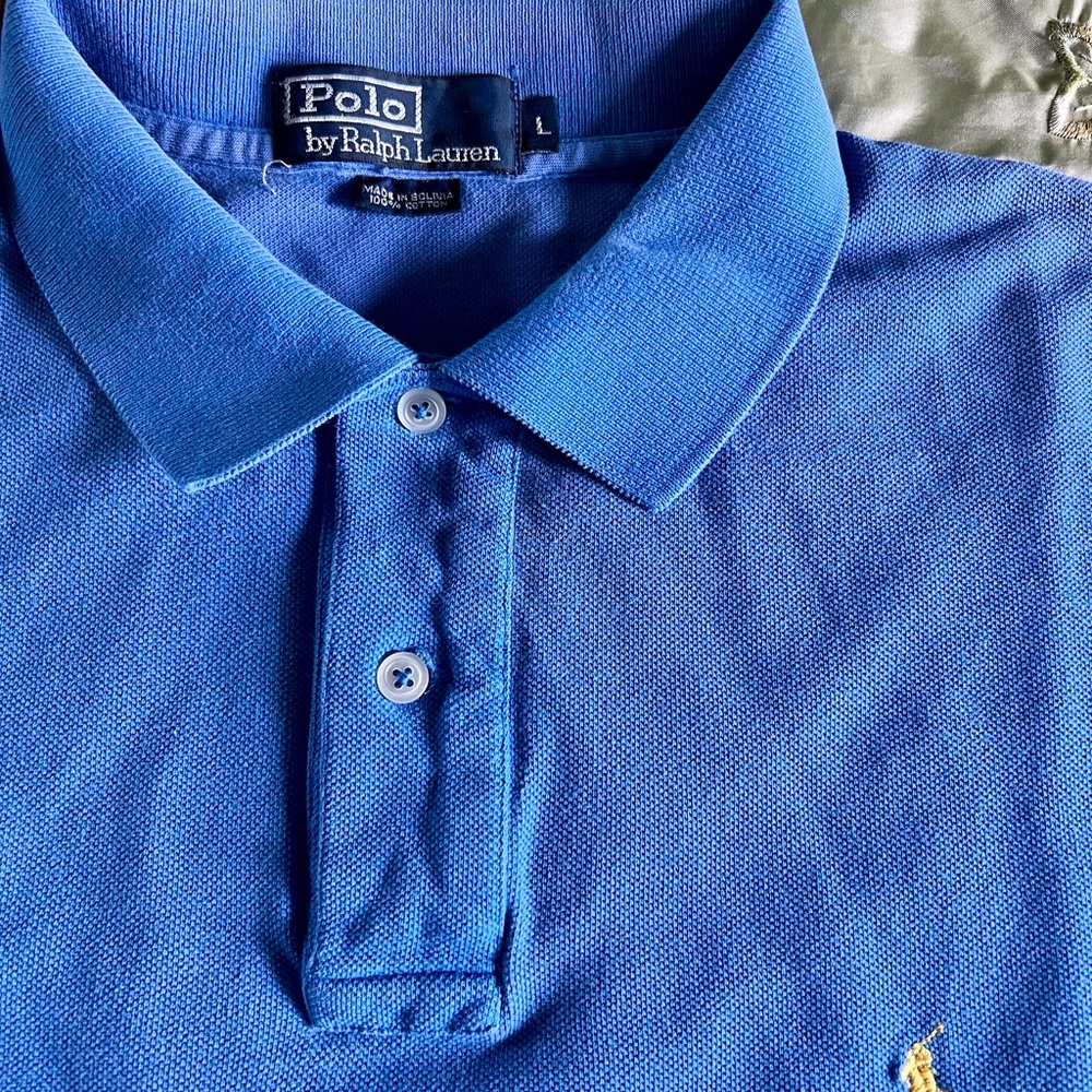 Polo Ralph Lauren Blue Polo Shirt - Picture 2 of 4